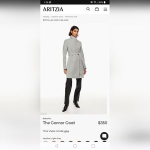 Babaton Atelier 00 Grey Coat